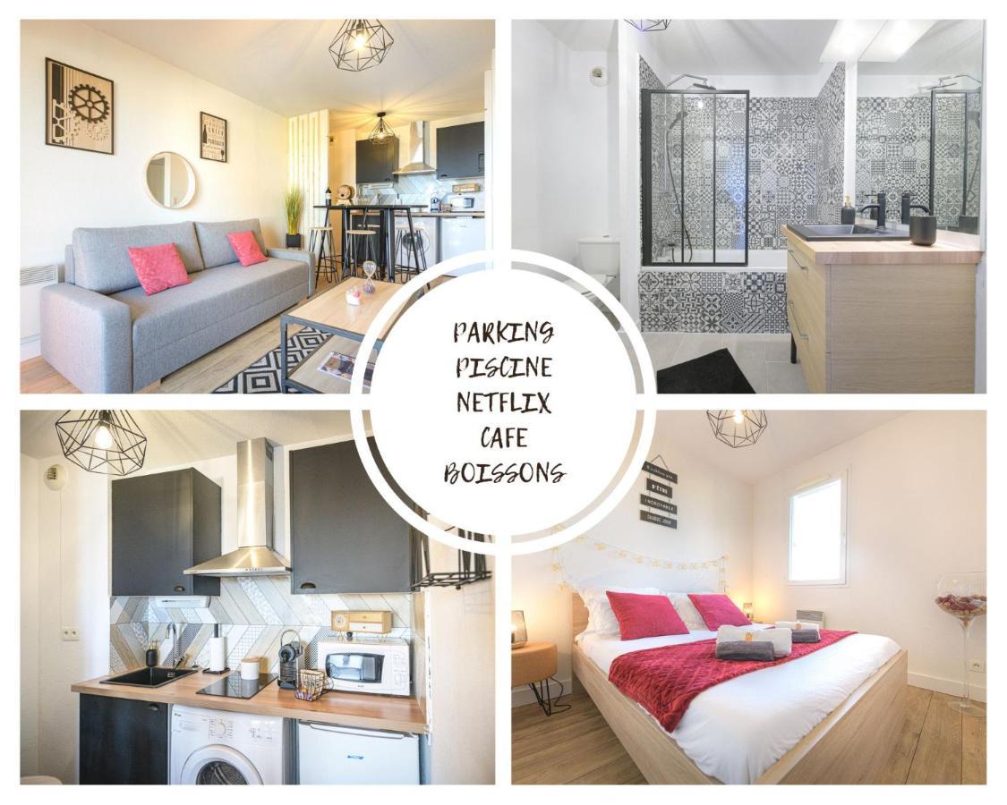 Magnifique Appartement T2 Renove Aux Vendanges ガイヤック エクステリア 写真