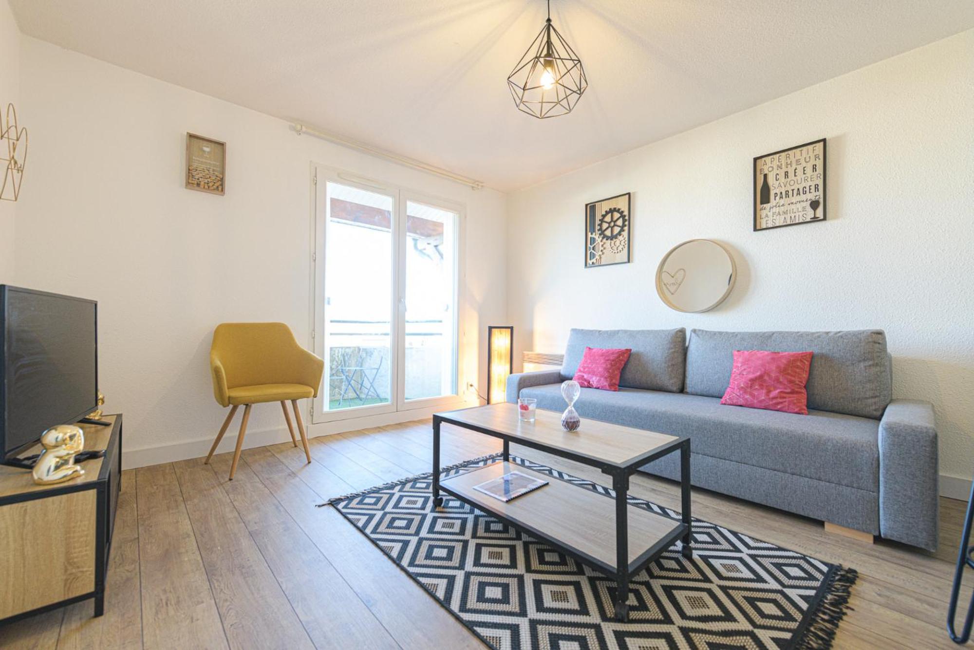Magnifique Appartement T2 Renove Aux Vendanges ガイヤック 部屋 写真